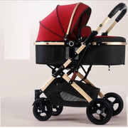 Two-way Newborn Baby Stroller Portable Folding