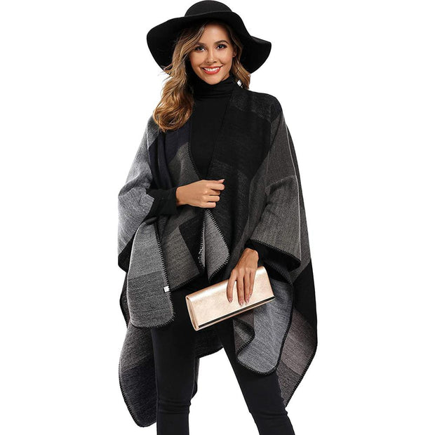 Shawl Wraps Sweater Poncho Cape Coat Christmas Gifts for Women