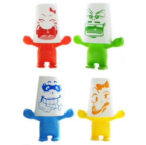 Cartoon Bathroom Storage Plastic Toothbrush Single Rack Toothbrush Holder Wash Gargle Cup