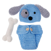 Handmade Crochet Clothes Baby Photography Props Newborn Sweater