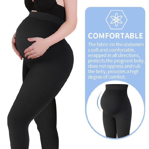 Leggings de maternidad Pantalones de cintura alta Ropa de embarazo para mujer