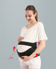 Cinturón de soporte para el vientre para mujeres embarazadas durante el período de parto soporte Lumbar cinturón protector ajustable transpirable para el tercer trimestre