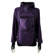 Autumn And Winter Models Three-In-One Multifunctional Mother Kangaroo Sweater Jacket Women