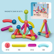 Baby Spielzeug Magnetische Stick Bausteine ​​Spiel Magneten Kinder Set Kinder Magneten Für Kinder Magnetische Spielzeug Ziegel
