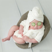 Neugeborenen-Bademantel-Fotografie-Requisiten
