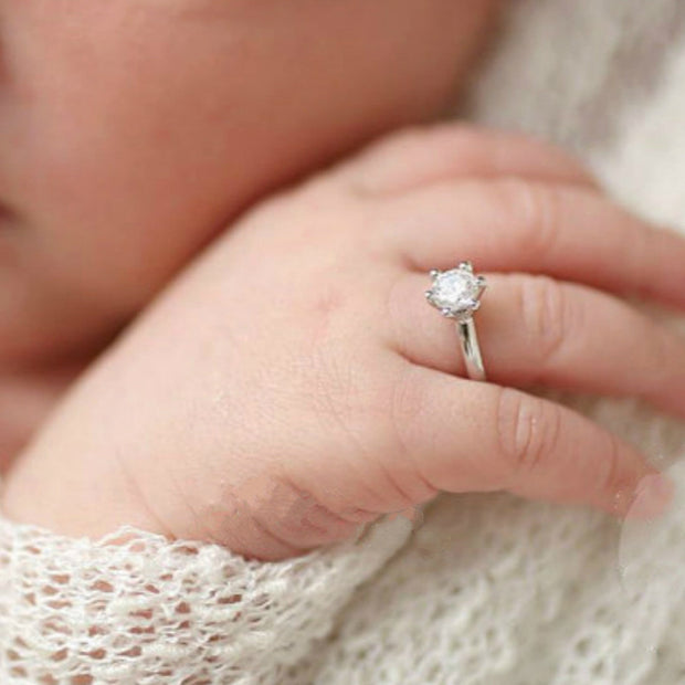 Neugeborene Fotografie Strass Baby Ring Fotostudio Requisiten
