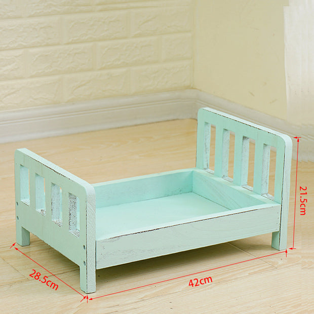 Children's photography props bed