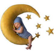 Fotografía fotográfica Accesorios para recién nacidos Colocación de estrellas y luna