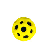 Lochball, weicher Hüpfball, Anti-Fall-Mondform, poröser Hüpfball, Kinder-Spielzeug für drinnen und draußen, ergonomisches Design