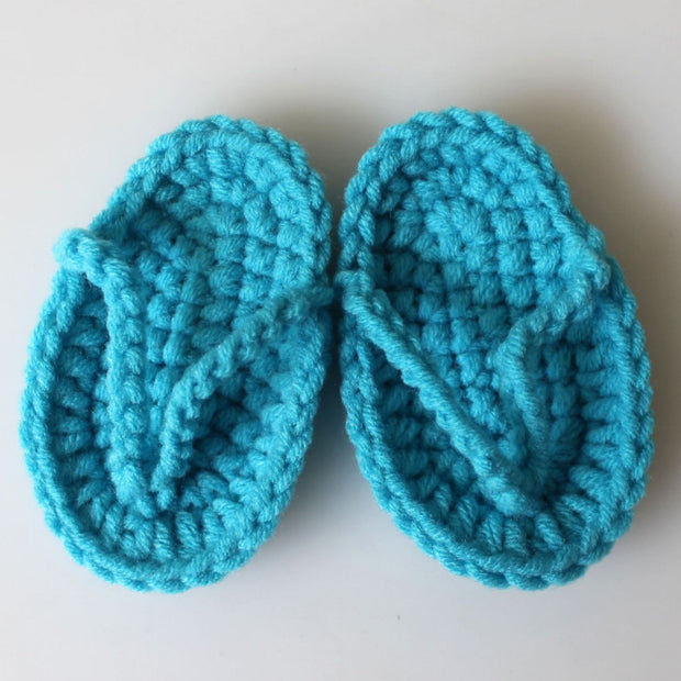 Newborn Photography Props Knitted Small Slippers