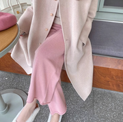 Spring And Autumn Outer Wear Trendy Mom Casual Wide-leg Pants