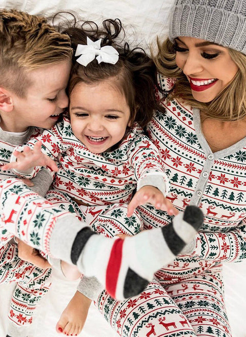 Weihnachten Pyjamas Familie Passenden Neujahr Vater Mutter Kinder Baby Look Kleidung Set Papa Mutter Und Tochter Sohn Pyjamas Outfit