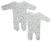 One Pack Terry Sleep &amp; Play (paquete de 2)