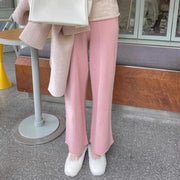 Spring And Autumn Outer Wear Trendy Mom Casual Wide-leg Pants