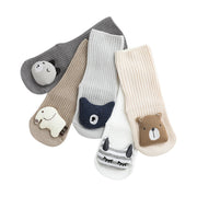 Calcetines para bebé, dispensador de pegamento, antideslizantes, sueltos, calcetines para bebé, calcetines de suelo para niños