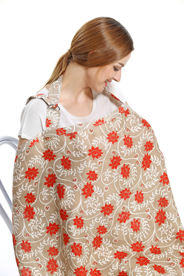 Fibre gauze cover towel breastfeeding towel