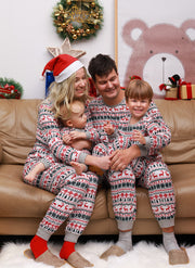 Weihnachten Pyjamas Familie Passenden Neujahr Vater Mutter Kinder Baby Look Kleidung Set Papa Mutter Und Tochter Sohn Pyjamas Outfit