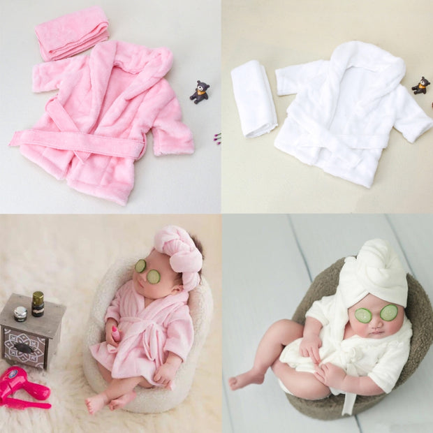 Neugeborenen-Bademantel-Fotografie-Requisiten