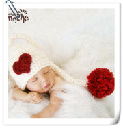 Newborn Photography Props Long Tail Love Hat