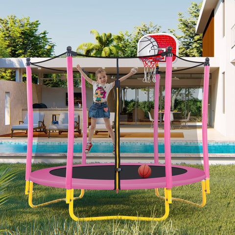 Outdoor & Indoor Mini Toddler Basketball Hoop