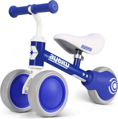 AyeKu Baby-Laufrad, Spielzeug für 1-jährige Jungen, Geschenke für Kleinkinder, 1. Geburtstag, Babyspielzeug, 12–24 Monate, erstes Fahrrad für Kinder
