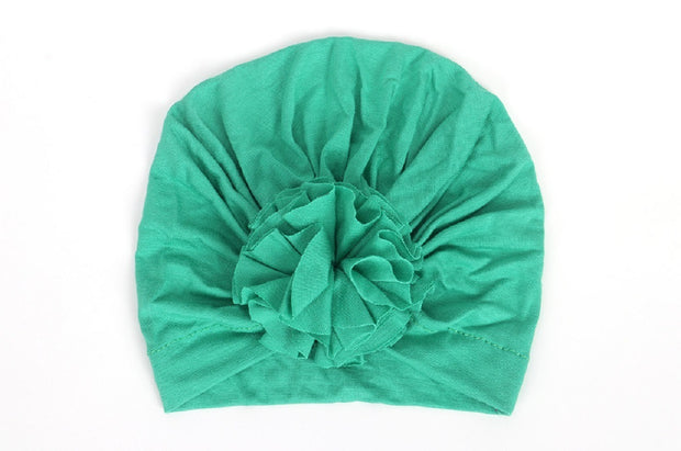 Gorros anudados turbante bebé recién nacido sombrero de hospital algodón suave niños pequeños niña gorro envolvente para la cabeza gorro