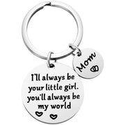 Mom Keychain Mothers Day Gifts from Daughter for Birthday