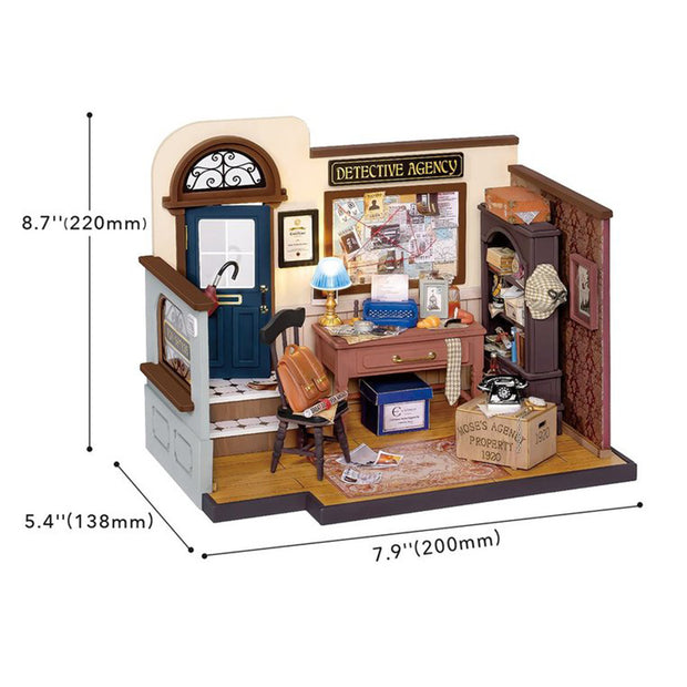 Rolife Mystic Archives Series DIY Miniature House Wooden Dollhouse for Boys Girls with Festival Gifts DG155-DG157