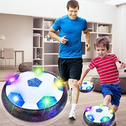 Floating Football Children's Interactive Football Electric Indoor Parent-child Interactive Sports Floating Football Toys Creative Children's Educational Sports Toys (With Light But Without Battery)