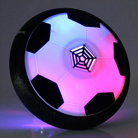 Floating Football Children's Interactive Football Electric Indoor Parent-child Interactive Sports Floating Football Toys Creative Children's Educational Sports Toys (With Light But Without Battery)