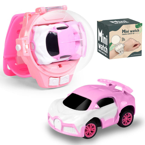 Reloj recargable para niños Coche de juguete con control remoto