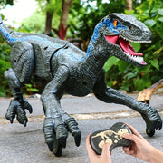 1 juguete de dinosaurio con control remoto; Modelo de simulación eléctrica de juguete para niños