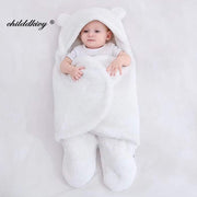 Weiche Neugeborenen Baby Wrap Decken Baby Schlafsack Umschlag Für Neugeborenen Schlafsack Baumwolle verdicken Kokon für baby 0-9 monate