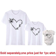 New Mother Kids Fashion Baby Girl Clothes 1PC Mom And Daughter