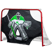 Green Skull Sniper Street Hockey Shooting Target 72" x 48"