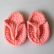 Accesorios de fotografía para recién nacidos, zapatillas pequeñas tejidas