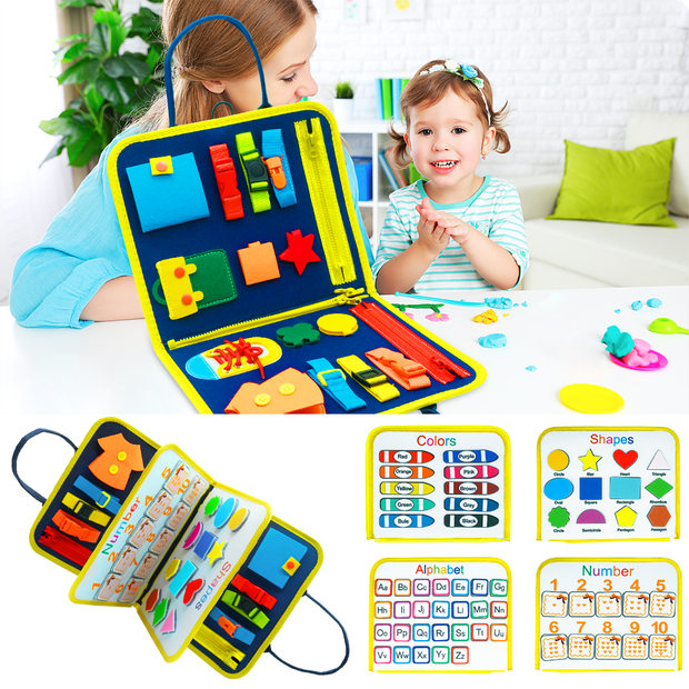 New Busy Book Baby Early Education  Learning Toy