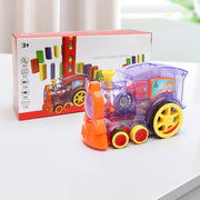 Domino-Zug-Spielzeug, Baby-Spielzeug, Auto-Puzzle, automatische Freigabe, Lizenzierung, elektrische Bausteine, Zug-Spielzeug