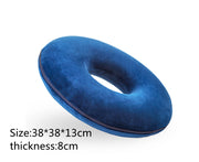 Thickness Round Hollow Office Chair Memory Foam Hemorrhoid Cushion