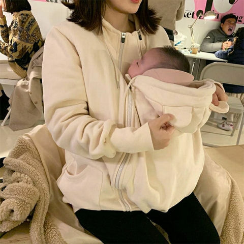 Kangaroo Mother Baby One-piece Coat