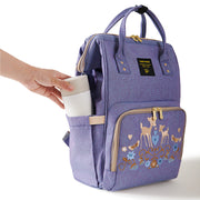 Mommy Embroidered Diaper Backpack