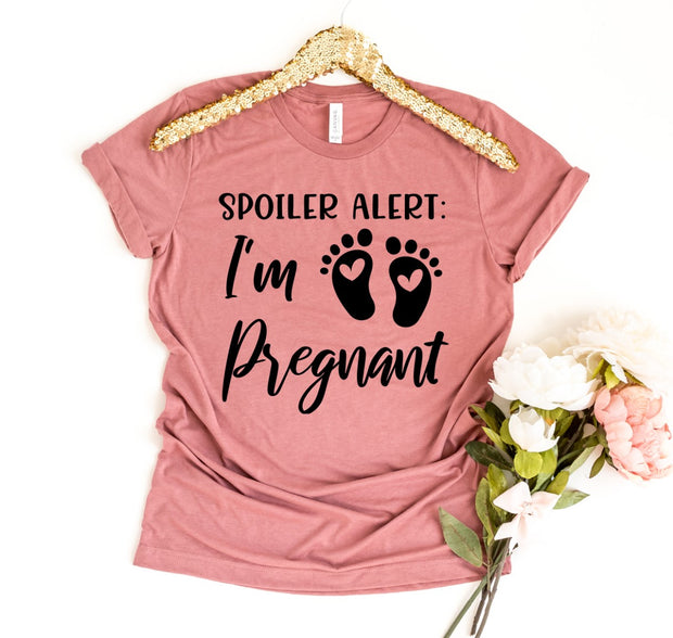 Spoiler-Alarm: „Ich bin schwanger“-T-Shirt
