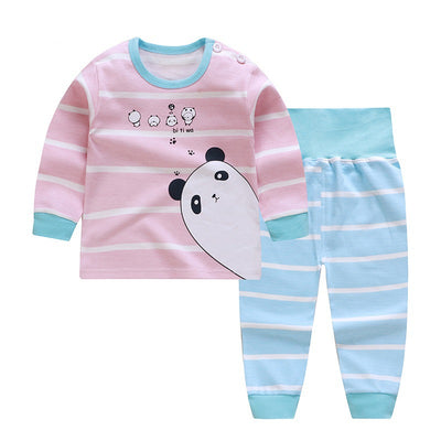Color: G36, Size: 110cm - Spring and autumn new children's underwear suits