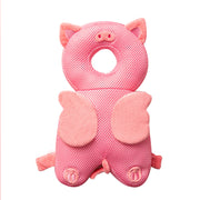 Almohadilla protectora para la cabeza de niños pequeños - Color: Cerdo rosa
