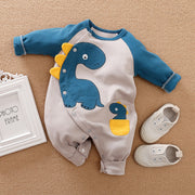 Farbe: 1ST, Größe: 66 cm – Strampler mit Cartoon-Motiv, niedliche männliche Babykleidung für Neugeborene
