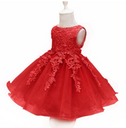 Baby-Jungenkleid, Baby, hundert Tage alt, Fotografie-Kostüm, Spitze, großes rotes Prinzessinnenkleid