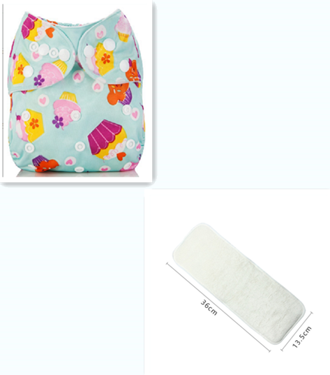 Color: F47 witha diaper - Baby Cloth Diapers, Washable Diapers