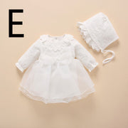 Stil: E, Größe: GRÖSSE 66 – Neugeborenes Kleid Baby Baby Prinzessin Kleid