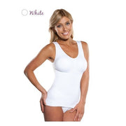 Color: White 2pcs, Size: 3XL - 2 Units Tank Top and Cami Shaper