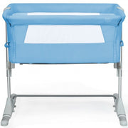 Travel Portable Baby Bed Side Sleeper  Bassinet Crib with Carrying Bag-Blue - Color: Blue
